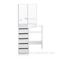 Mirrored Design Melamine Dressing Table